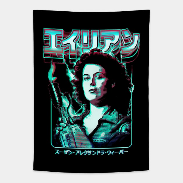 Alien: Ellen Ripley Tapestry by Bootleg Factory