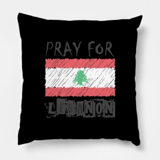 Pray for Lebanon Pillow