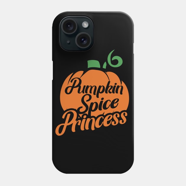 Pumpkin Spice Princess Phone Case by bubbsnugg