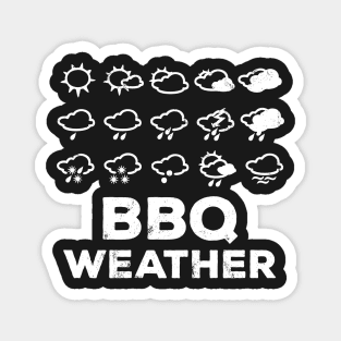 BBQ Weather Dad Magnet