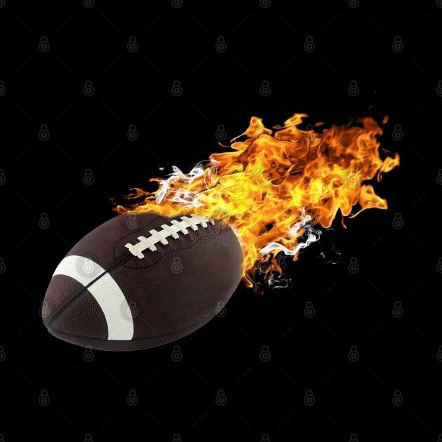 Flaming FootBall by Ratherkool