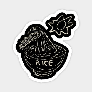 Dino Rice Magnet