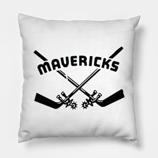 Short-lived Denver Mavericks Hockey 1959 Pillow