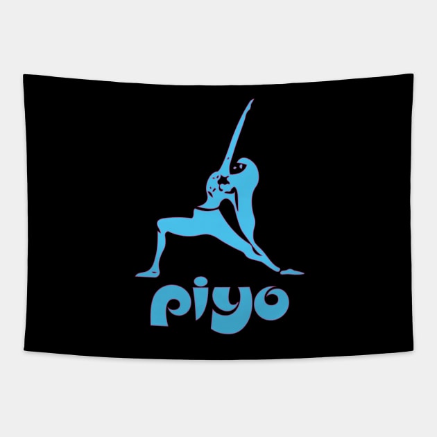 Unique PiYo Stretch Design Tapestry by TeesByJay