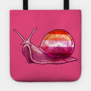 Lesbian Snail Tote