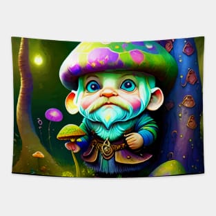 MUSHROOM GNOME Tapestry