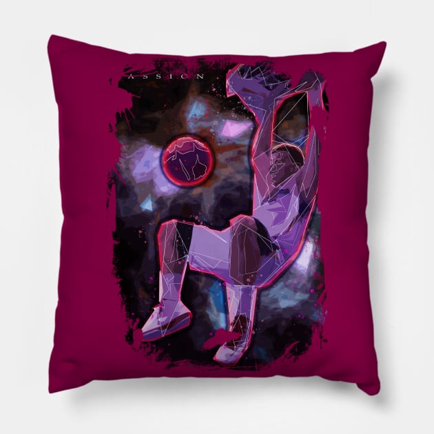 Basketball Passion I Pillow by NoMans