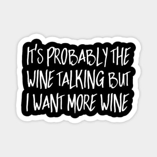 More Wine Magnet