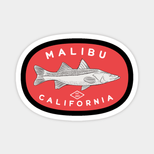 Malibu California Fishing Magnet