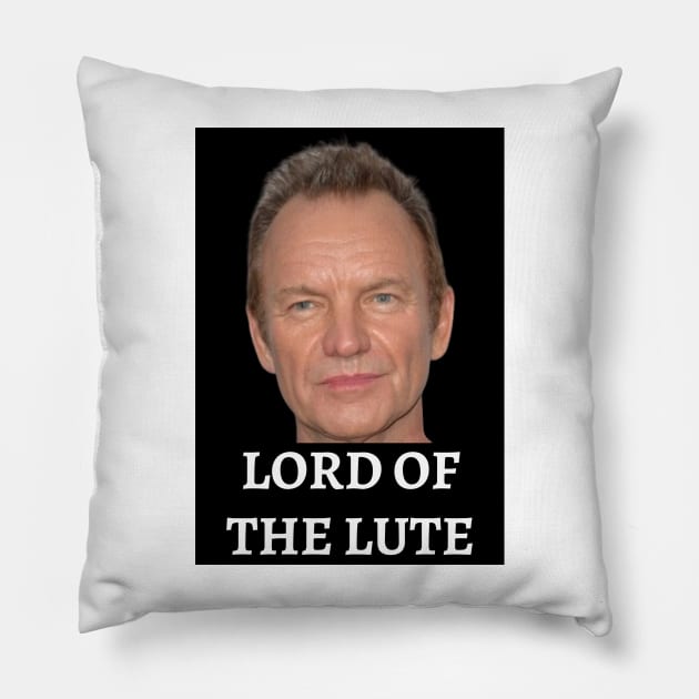 Lord of the Lute Pillow by mywanderings
