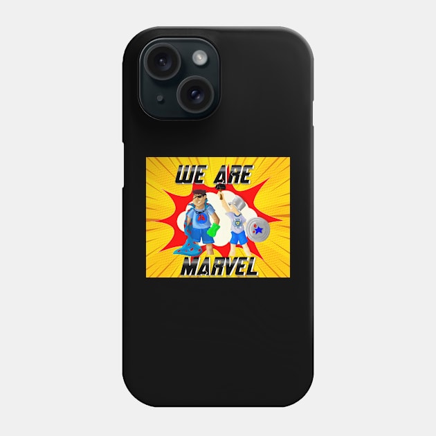 We Are Marvel Pod Full Logo Phone Case by We Are Marvel Pod