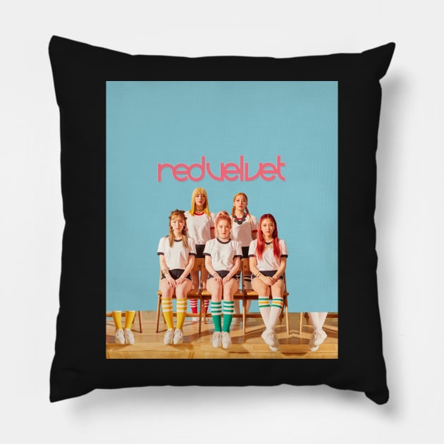 Red Velvet Russian Roulette Pillow by NiamhYoungArt