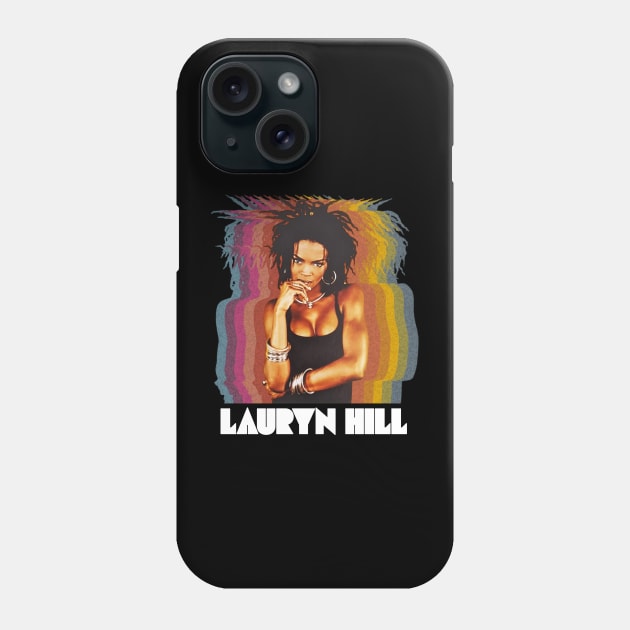 lauryn hill retro Phone Case by WingkingLOve