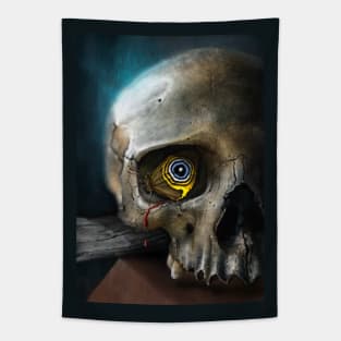 Butterfly Skull Tapestry