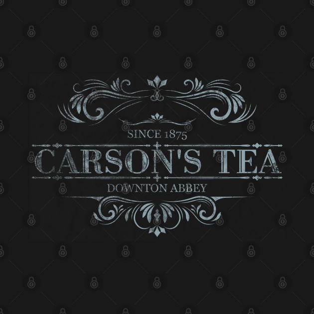 Disover Carson's Tea, distressed - Downton Abbey - T-Shirt