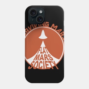 flat mars society Phone Case