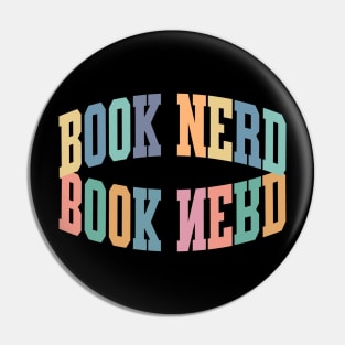 Book Nerd Pin