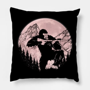 Hunting Gung Bigfoot Pillow