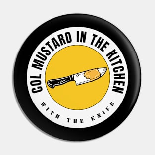 Col Mustard Pin