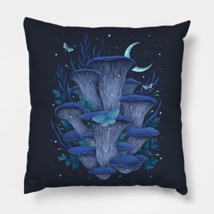 Blue Oyster Pillow