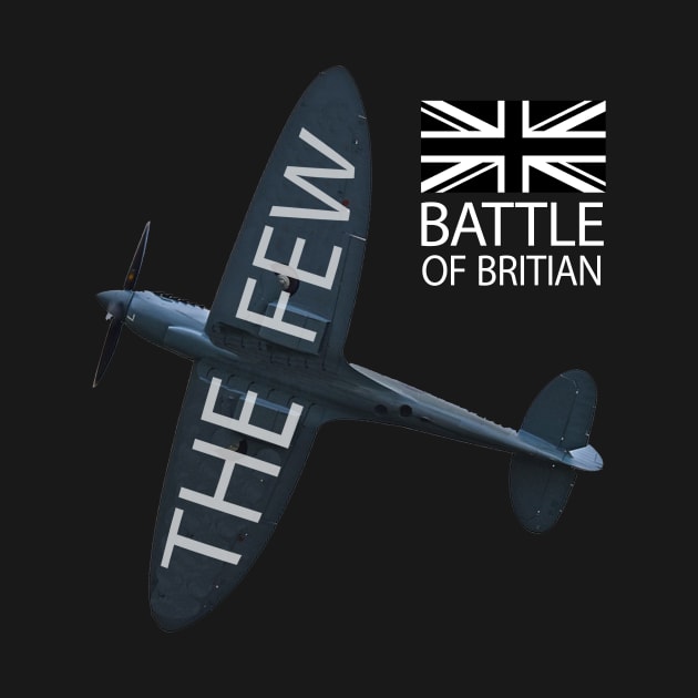 Spitfire UK RAF ww2 Fighter Aircraft Plane Airplane Supermarine British by BeesTeez