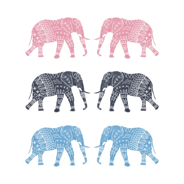 Elephant Pattern by fernandaschallen