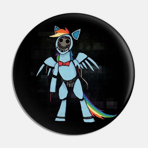 My Little Pony - Rainbow Dash Animatronic Pin by Kaiserin