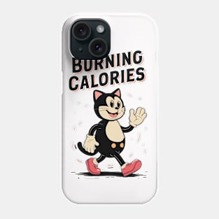 Cat Burning Calories Phone Case