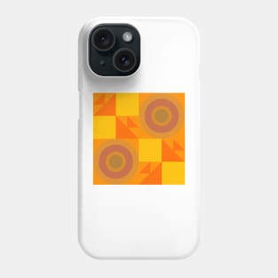 retro neo-geo design pattern Phone Case