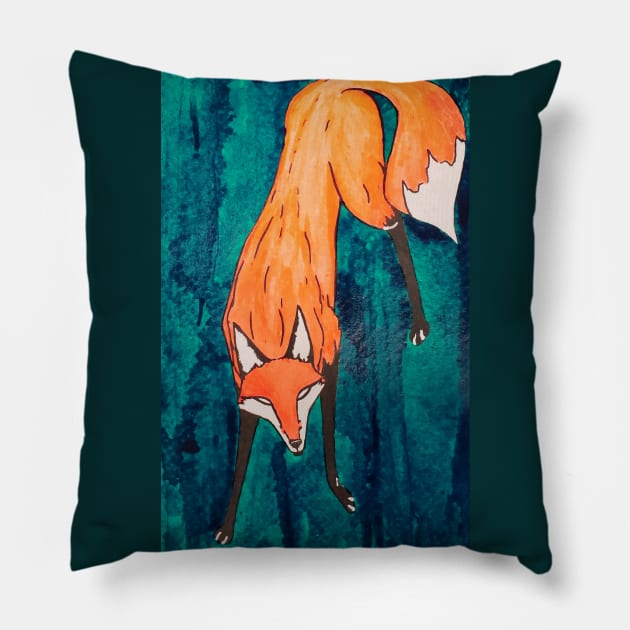 Sly Fox Spirit Pillow by bridgetrolljess