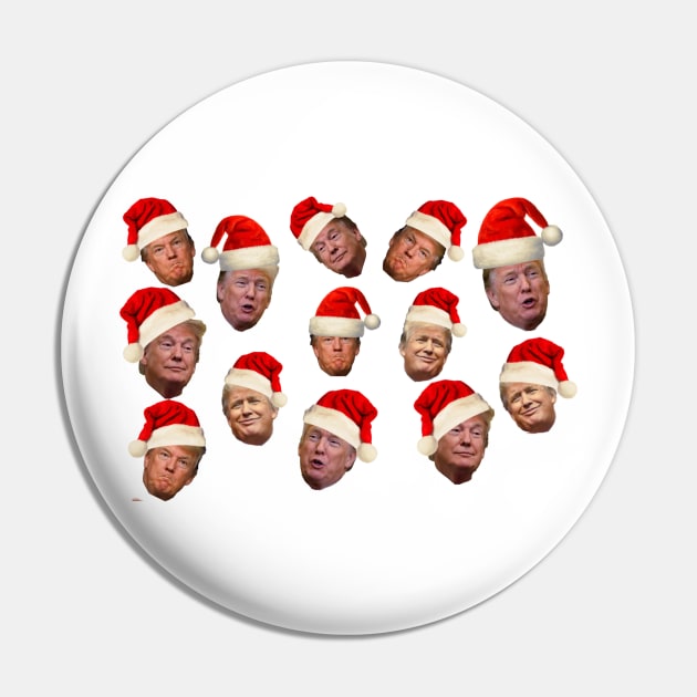 Donald Trump Christmas Pin by reesea