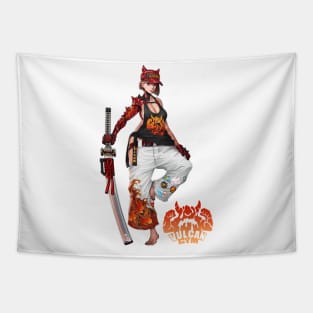 Lava Devil Tapestry