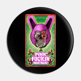 Pink F*****g Nightmare, Christmas, Skull Pin