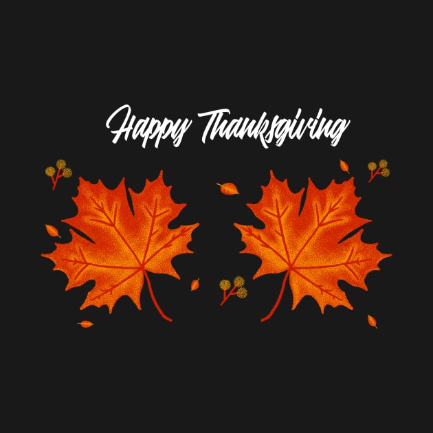 Happy Thanksgiving by Biddie Gander Designs