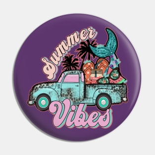 Summer Vibes Truck Pin