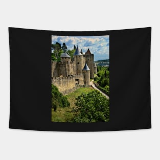 Carcassonne City Walls Tapestry