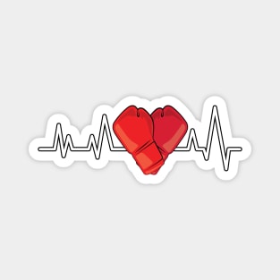 Heartbeat - Boxing Magnet