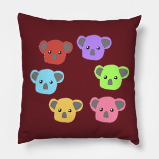 Winter Koalas Pillow