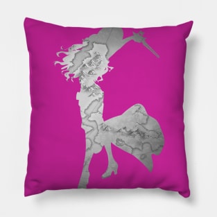 Dorothea: Solar Songstress Pillow