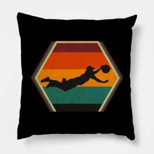 Ultimate Frisbee Sunset Pillow