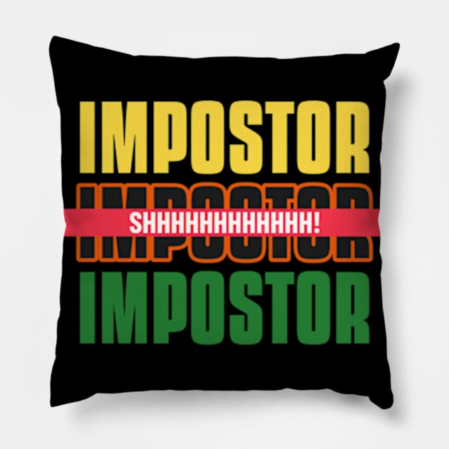 Among Us Imposter Pillow by Merchmatics