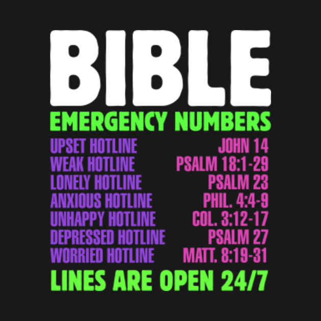 emergency number day christian believer bible contact