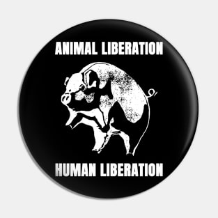 animal liberation human liberation Pin