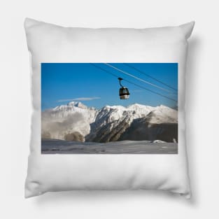 Courchevel 1850 3 Valleys Mont Blanc Alps France Pillow