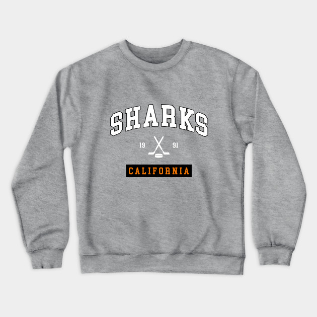 san jose sharks crewneck sweatshirt