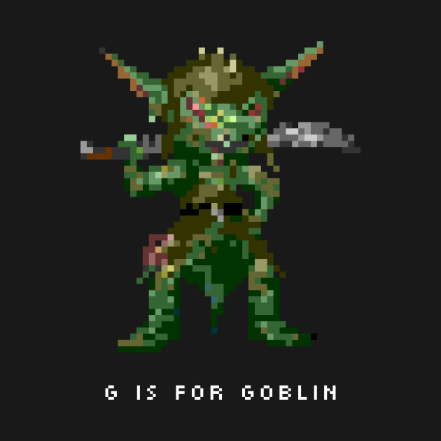 Disover G is for Goblin - Goblin - T-Shirt