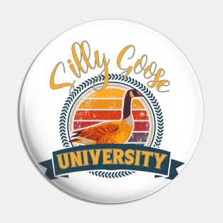 SILLY GOOSE UNIVERSITY Pin