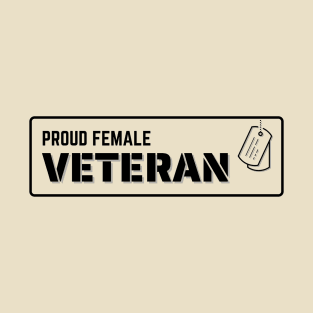 Female Veteran / Military / USA / Vet T-Shirt