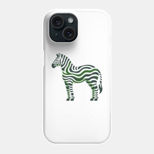 Tilting At Zebras Phone Case