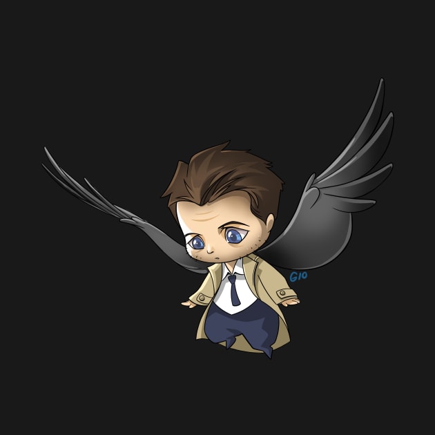 Little Angel Castiel by GioGui